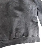 Vorschaubild 6 von Herren Kapuzen Sweatjacke Grau Gr. 50 L Logo Print Sport Freizeit