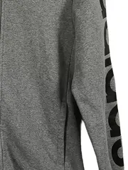 Vorschaubild 4 von Herren Kapuzen Sweatjacke Grau Gr. 50 L Logo Print Sport Freizeit