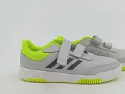 Vorschaubild 2 von Kinder Sneaker Low Klettverschluss Grau Neongelb Gr. 40