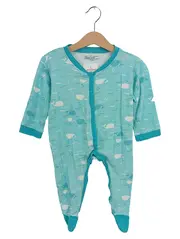 Vorschaubild 1 von Baby Body Gr. 74/80 Blau Wal Motiv Baumwolle Einteiler Kinder