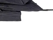 Vorschaubild 2 von Damen Strickjacke mit Fransen Gr. 38/M Grau Casual Baumwolle