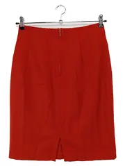 Vorschaubild 2 von Bleistiftrock Damen Rot Gr. 38/M Elegant Business Midi