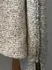 Vorschaubild 13 von Damen Leichte Jacke Blazer Tweed Grau Gr. 40 L Reißverschluss Klassisch