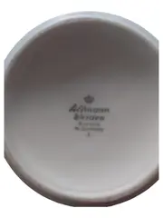 Vorschaubild 2 von Vase Porzellan Weiß Klassisch Blumen 13cm