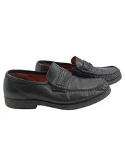 Vorschaubild 1 von Herren Slipper Gr. 45 Schwarz Klassisch Business Casual Loafer Schuhe
