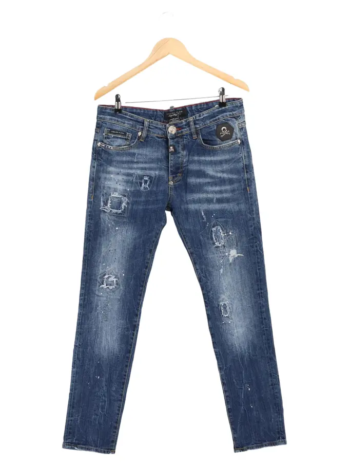 PHILIPP PLEIN Jeans Straight Leg Bild 1