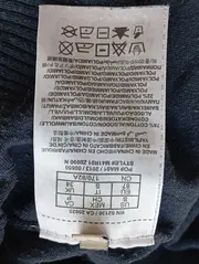 Vorschaubild 4 von Herren Pullover Blau Gr. S Casual Streetwear Logo-Print