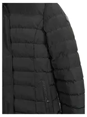 Vorschaubild 4 von Damen Steppjacke Winterjacke Pelzkragen Gr. 40/L Schwarz