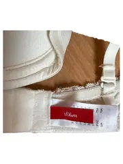 Vorschaubild 5 von Damen Bügel-BH Spitze Weiß Creme Gr. 75A Feminin