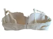 Vorschaubild 2 von Damen Bügel-BH Spitze Weiß Creme Gr. 75A Feminin
