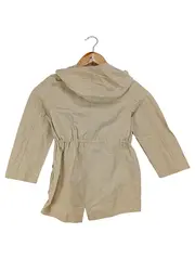 Vorschaubild 2 von Leichte Jacke Kinder Gr. 110 Beige Klassisch Casual Übergangsjacke