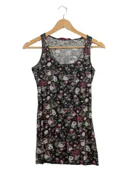 Vorschaubild 1 von Damen Blumenmuster Trägertop Einheitsgröße