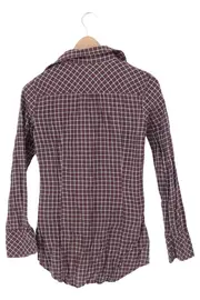 Vorschaubild 2 von Damen Bluse Kariert Baumwolle Gr. 32/XXS Mehrfarbig Casual