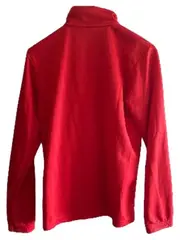 Vorschaubild 3 von Trainingsjacke Rot Gr. 152 Sportlich Logo-Print Reißverschluss