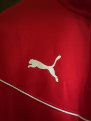 Vorschaubild 2 von Trainingsjacke Rot Gr. 152 Sportlich Logo-Print Reißverschluss