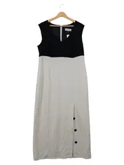 Vorschaubild 1 von Abendkleid Damen Gr. 36 S Elegant Mehrfarbig Baumwolle Maxikleid