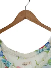 Vorschaubild 5 von Damen Bluse Blumenmuster Mehrfarbig Gr. M Casual