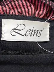 Vorschaubild 5 von Damen Strickjacke Gr. L schwarz rot Rüschen Reißverschluss
