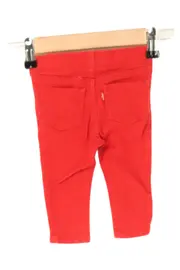 Vorschaubild 2 von LEVIS Baby Leggings Rot Gr. 80 Baumwolle Casual Herzen Applikation