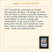 Vorschaubild 3 von Christine Janson Ibiza Nights Liebesroman Taschenbuch Erotik Reisen