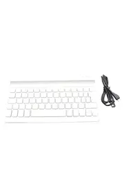 Vorschaubild 1 von Ultrathin Keyboard Cover Tablet Tastatur Bluetooth für iPad Weiß