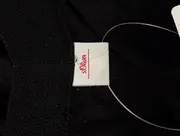 Vorschaubild 3 von Bluse Damen Gr. 34/XS Schwarz Klassisch Elegant Schleife