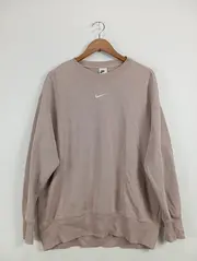 Vorschaubild 2 von Damen Pullover Rosa Gr. 36/S Sportlich Baumwolle