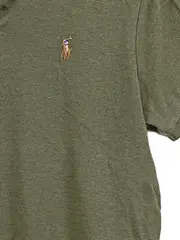 Vorschaubild 5 von Herren Poloshirt Grün Gr. S Casual Baumwolle