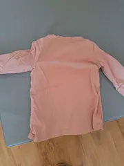 Vorschaubild 5 von Langarmshirt Mädchen Rosa Herz Applikation Baumwolle Gr. 86