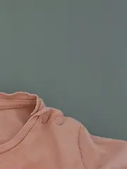 Vorschaubild 4 von Langarmshirt Mädchen Rosa Herz Applikation Baumwolle Gr. 86