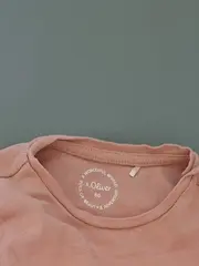 Vorschaubild 6 von Langarmshirt Mädchen Rosa Herz Applikation Baumwolle Gr. 86