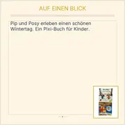 Vorschaubild 2 von Pip und Posy Ein schöner Wintertag Pixi Buch Kinder ab 3 Axel Scheffler Carlsen