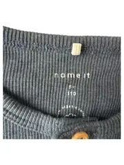 Vorschaubild 2 von Langarmshirt Henley Rippstrick Oliv Gr. 104 Kinder