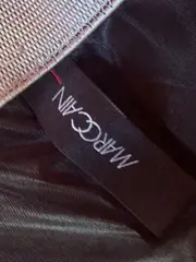 Vorschaubild 3 von Damen A-Linienrock Grau Gr. 40 Wolle Midirock Meliert Business