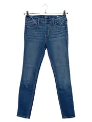 Vorschaubild 1 von Damen Jeans Mid-Rise Super Skinny W28 L28 Blau Stretch