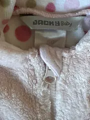Vorschaubild 2 von Baby Mädchen Fleecejacke mit Kapuze Gr. 50 Rosa Polyester