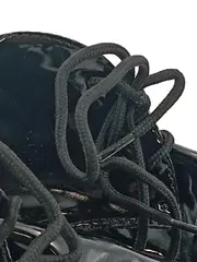 Vorschaubild 3 von Lack-Schnürschuhe Damen Schwarz Gr. 37 Modern Alltag Synthetik