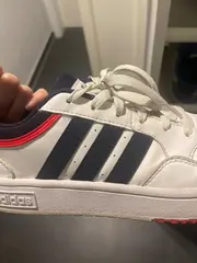 Vorschaubild 4 von Hoops 3.0 Sneaker Herren Low Freizeit Kunstleder Weiß Gr. 41.5