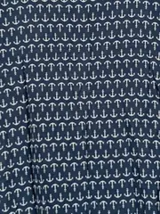Vorschaubild 4 von Damen T-Shirt Gr. 38/M Blau Maritim Grafik Viskose Kurzarm
