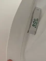 Vorschaubild 5 von EDC Damen Langarmshirt Basic Weiß Gr. 40/L Langarm