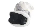 Vorschaubild 3 von Baby Stiefel Krabbelschuhe Sterne Fellbesatz Grau Weiß Gr. 20