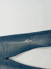 Vorschaubild 2 von Kinder Destroyed Jeans Hose Blau Gr. 164 L30 Baumwolle