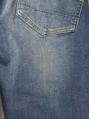 Vorschaubild 5 von Kinder Destroyed Jeans Hose Blau Gr. 164 L30 Baumwolle