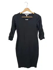 Vorschaubild 1 von Damen Etuikleid Gr. 36/S Schwarz Klassisch Elegant Business