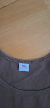 Vorschaubild 3 von Damen Tanktop Basic Top Braun Gr. 36/S Baumwolle