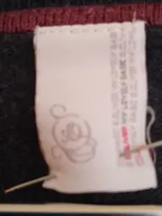 Vorschaubild 9 von Damen Pullover V-Ausschnitt Blau Gr. 42/XL Baumwolle Basic