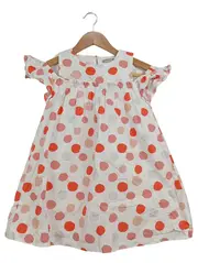 Vorschaubild 1 von Kinder Freizeitkleid Mädchen gepunktet Gr. 134 Mehrfarbig Casual