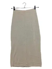 Vorschaubild 1 von Damen Strickkleid Gr. 36/S Beige Basic Uni Minikleid 82cm