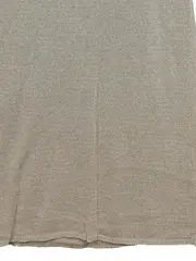 Vorschaubild 3 von Damen Strickkleid Gr. 36/S Beige Basic Uni Minikleid 82cm