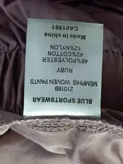 Vorschaubild 4 von 2 BLUE SISTERS Damen Stoffhose Gr. M 38 Lila Sportlich Casual Jogger